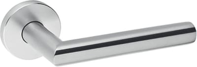 Deurkruk L RVS 50x8mm