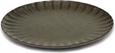 Serax Surface By Sergio Herman Bord Inku Groen-Brons D 18 cm H 1.7 cm  Per stuk