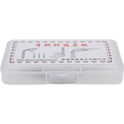 Instrument de Chirurgie d'Implants Dentaires Guide de Positionnement pour la Pose Orale Règle d'Angle Outils de Dentiste