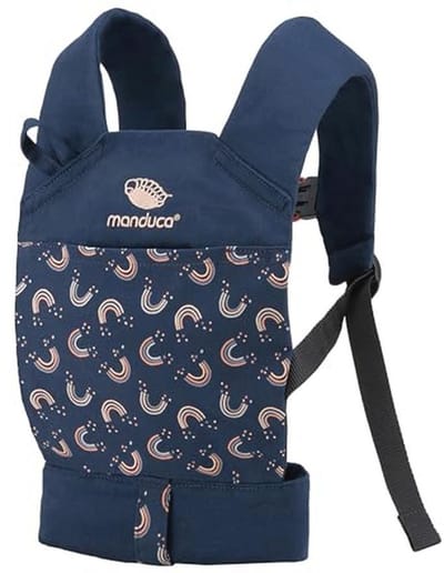 Poppendraagzak Voor Peuters - Organisch Katoenen Drager Voor Babypoppen & Knuffels - Geschikt Voor Kinderen Vanaf 18 Maanden
