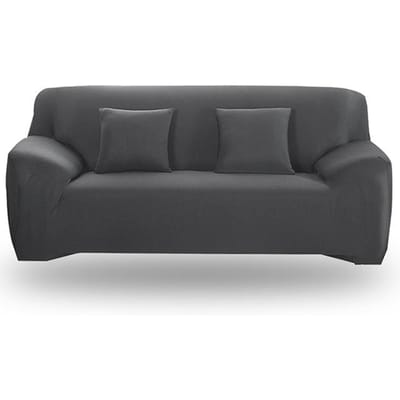 24 Couleurs Au Choix Housse de Canapé Couleur Unie Housses de Siège Élastiques Housse de Canapé Housse de Fauteuil Meubles Toutes Housse en Serviette Élastique pour la Maison 1-seater 90-140cm