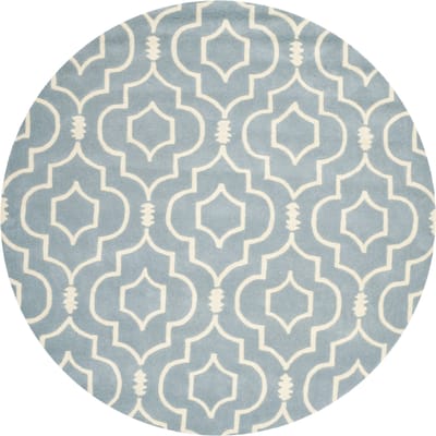 Vloerkleed Morgan rond handgemaakt | Safavieh