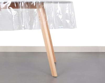 Raved Transparant Tafelzeil 140x210 cm - PVC - Glashelder - Afwasbaar & Beschermend