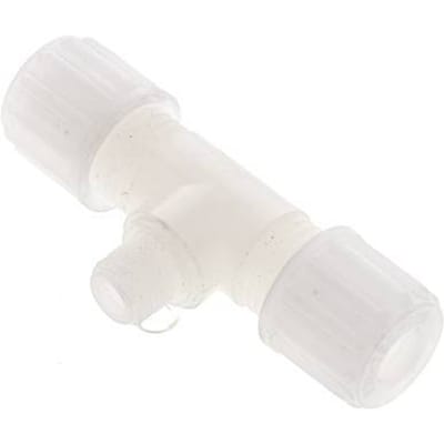 8x6mm & G1/8'' PVDF T-stuk Knelfitting Buitendraad 10bar