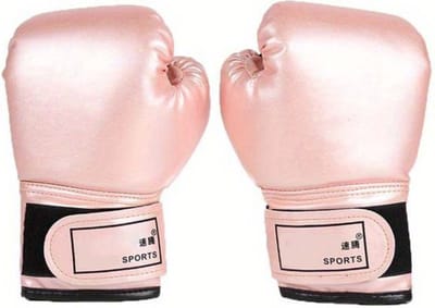 Livano Vecht Handschoenen - Kickboks Handschoenen - Boxing Gloves Set - Bokshandschoenen - Heren - Dames - Roze