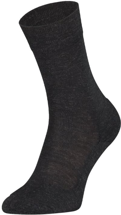S13 VIP dunne merino wollen sokken met badstof zool – Antracite – 43-45