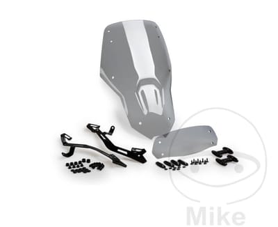 Puig 21739h Touring Deflector Honda Crf1100l Voorruit Zilver