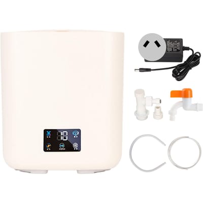 Automatische Kleine Wasmachine 7L Grote Capaciteit Draagbare Wasmachine voor Slaapzaal Familie AU beige