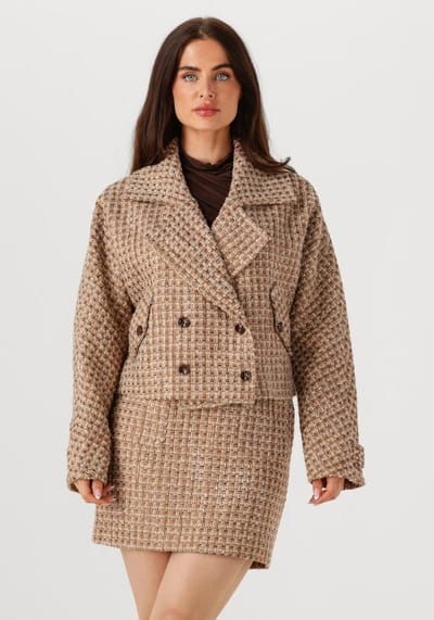 Notre-V Om-gauri Jassen Dames - Winterjas - Beige - Maat XL