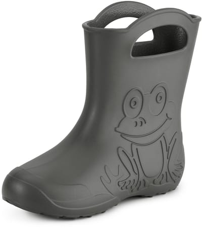 Ladeheid LA-CA-FrogWomen Dames Regenlaarzen - Rubber Laarzen - EVA - Kikker - Carbone - 40/41