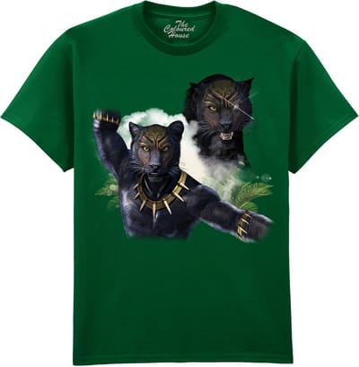 Panter Black Panther Tribute The Coloured House T-shirt M
