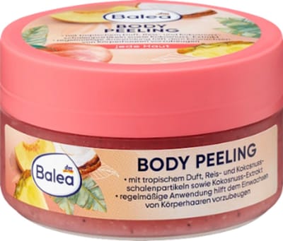 Balea Bodyscrub Tropic | 1x 200 ml - Met Kokosnootextract - Tropische geur | Limited Edition 2025