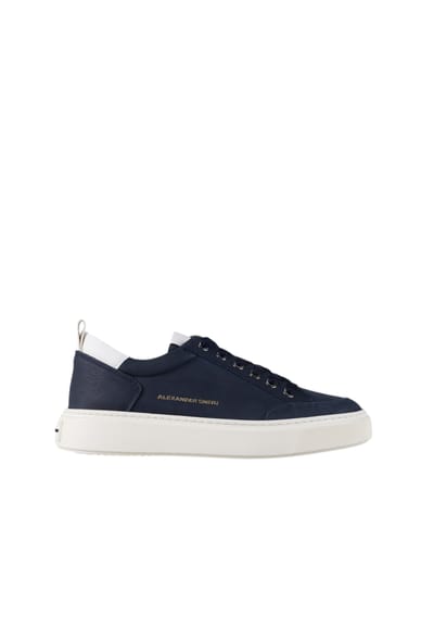 asbcbdm-3258-lwt Alexander Smith Man Blauw leer