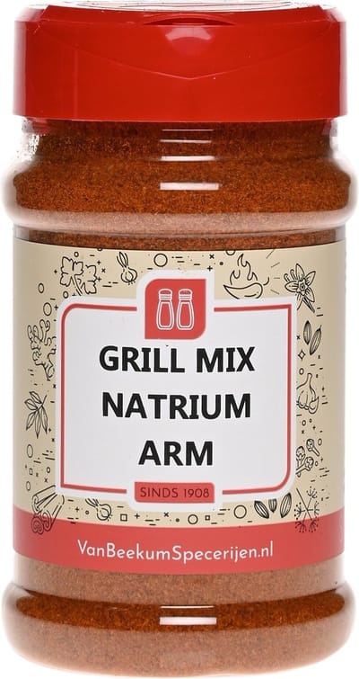 Van Beekum Specerijen - Grill Mix Natrium Arm - Strooibus 150 Gram