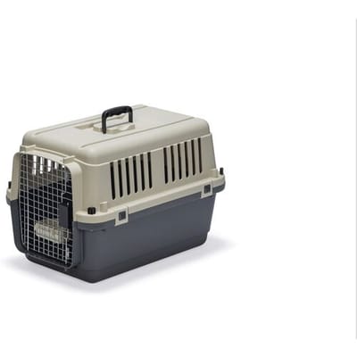 KARLIE Honden transportbox Nomad, grijs/wit (61x40x40,5 cm)