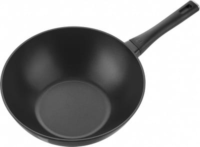 Wok Pan - Roerbakpan - Snel Koken - Duurzame Coating - 30 cm - Zwart