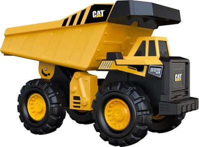 CAT Construction Stalen Kiepwagen – 40 cm – Speelgoed Vrachtwagen – Extra Grote Wielen – Bouwvoertuig – Vanaf 3 Jaar
