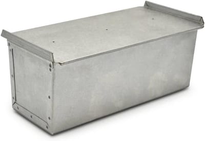 Professionele Broodvorm voor Luchtig Brood 50x15x15 cm Gealumineerd Staal
