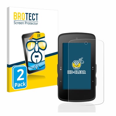 BROTECT - Screenprotector voor Bryton Rider 750 SE - Folie Beschermfolie transparant 2 Stuks