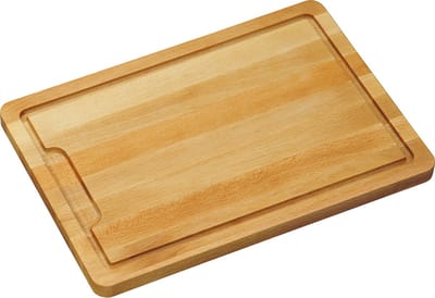 Kesper keuken snijplank - Beukenhout - 28 x 40 cm - Dikke snijplanken van hout - Groente/fruit/vlees