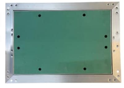 Inspectieklep Aluminium 50 x 90 cm met Haak - Ideaal voor Buiten