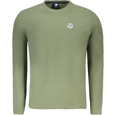 North Sails Verde Katoenen T-shirt voor Mannen