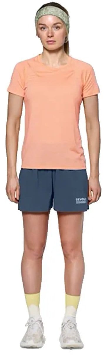 Devold Of Norway Endurance Merino 130 T-shirt Met Korte Mouwen Oranje M Vrouw