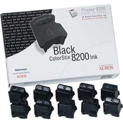 Xerox 016204400 colorstix zwart 10 stuks (origineel)