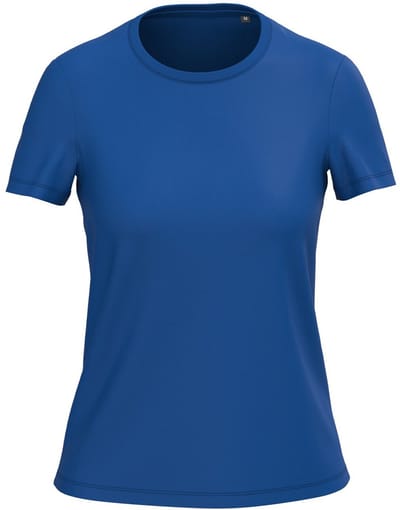 Kariban Dames-t-shirt BIO150IC ronde hals K3026IC - Royal Blue - XS