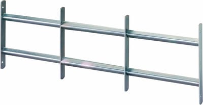 Uittrekbaar Raamrooster Bescherming Blauw Verzinkt 300x500-650 mm