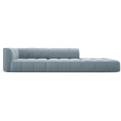 Hoekbank Francesca velvet rechts 4-zits | Milo Casa