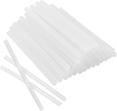 EXCITAT 50 stuks - Lijmstiften - Hobbylijmstiften - Geschikt voor hout, kunststof, metaal, glas, stof - Transparant