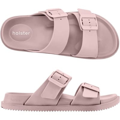 Holster Soleseeker vegan slipper podologisch goedgekeurd voetbed lichtgewicht waterproof -