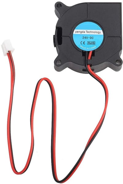Dailygoody - Turbo Blower Koelventilator - 24V voor 3D Printers - Hoge Winddruk voor optimale koeling - Energiezuinig - Betrouwbare prestaties - Stil