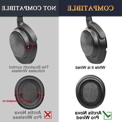 Comfortabele vervangende oorkussens voor Steelseries Arctis Nova Pro en andere modellen met gel en geluidsisolatie