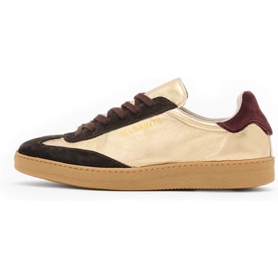 AllSaints Thelma Met Sneaker Gold/brown Taglia: 37 | Sneakers Outlet | Donna | Giallo