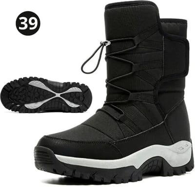 Bovista Sneeuwschoenen - Snowboots - Sneeuwboots - Heren - Wintersport - Ski - Ski Gadgets - EU40.5 - Zwart