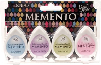 4 inktdruppels - Memento Tsukineko