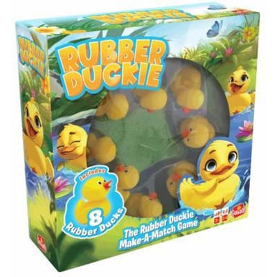 Rubber Duckie - Geheugenspel - Kinderspel - Interactief - 2-4 spelers - vanaf 3 jaar