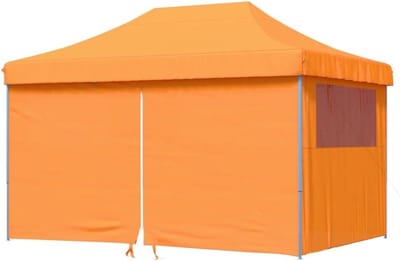 Pop-up Partytent - Opvouwbaar Paviljoen - Feestelijke Bijeenkomsten - Snelle Opbouw - 440 x 292 cm - Oranje