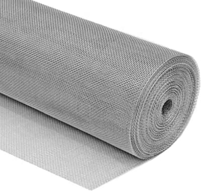 Horren voor ramen, 304 roestvrij staal geweven gaasrol for ramen in meerdere maten(0.8x5m)