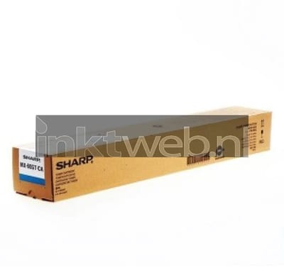 Sharp MX-61GTCA toner cartridge cyaan (origineel)