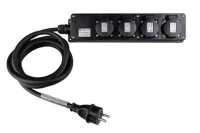 Hilec Professionele verdeelstekker -3M - 3G2,5 - H07RN-F - IP44