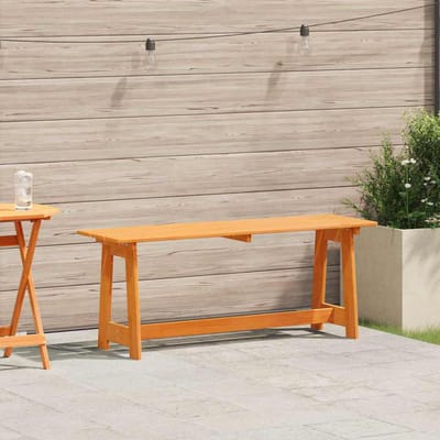 vidaXL - Tuinbank - Bruin - 119 - x - 37 - x - 47 - cm - Massief - grenenhout