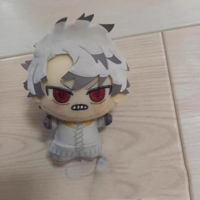 10cm Gachiakuta Rudo Pluche Poppen Hanger Schattige Print Rudo Knuffel Poppen Speelgoed Verjaardagscadeau Rugzak Fans Verzamelen 10cm