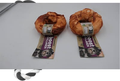 2 X Flamingo BOOST collageen zalm 73 gr/st Gluten vrij, geen toegevoegde suiker , hoge verteerbaarheid, bevorderlijk voor tandverzorging