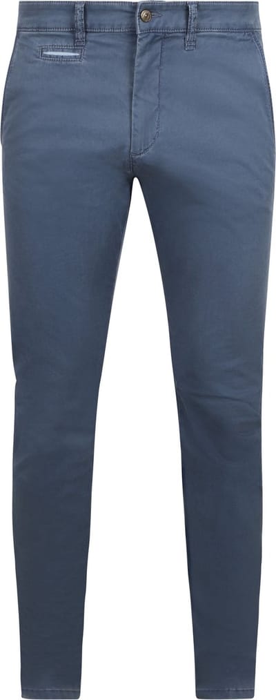 Steppin' Out Chino broek Northport Indigo Blauw - Maat W 34 - L 34 - Heren - Mannen broeken