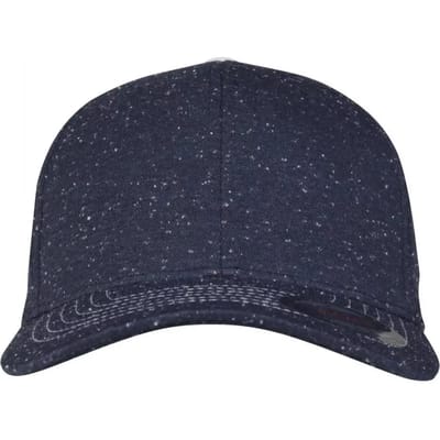 Urban Classics - Piqué Dots Flexfit pet - S/M - Blauw