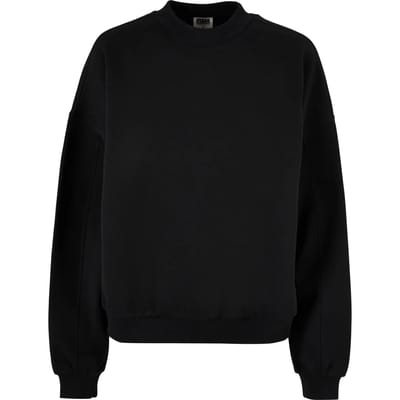 Urban Classics - Oversized Organic Crewneck sweater/trui - XS - Zwart