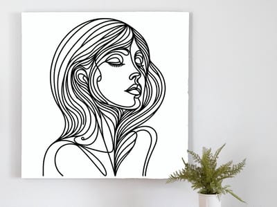 Kunstprint | Wanddecoratie | Dibond | 80 × 80 cm